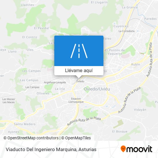 Mapa Viaducto Del Ingeniero Marquina