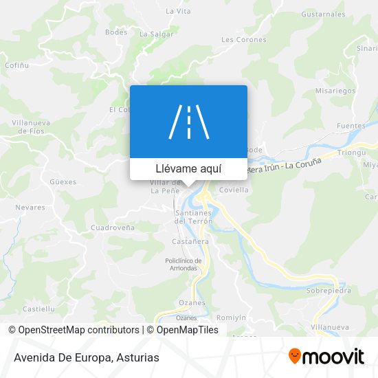 Mapa Avenida De Europa