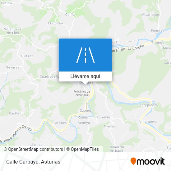 Mapa Calle Carbayu