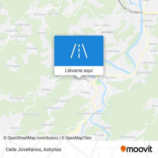 Mapa Calle Jovellanos