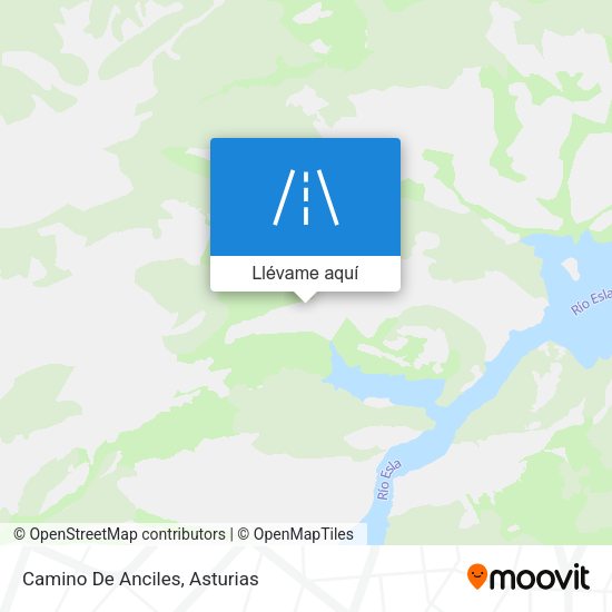 Mapa Camino De Anciles