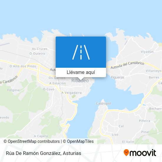 Mapa Rúa De Ramón González