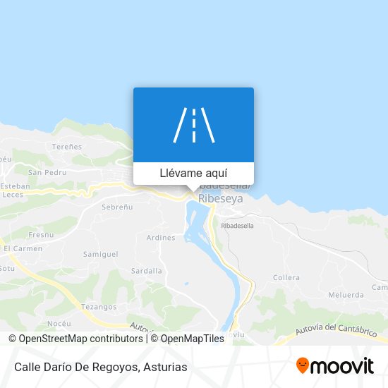 Mapa Calle Darío De Regoyos