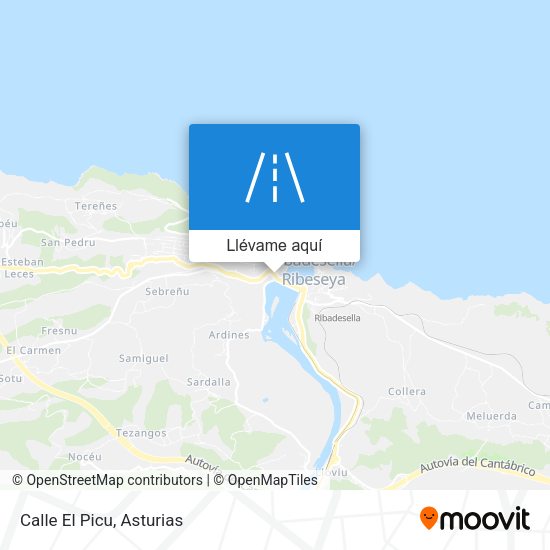 Mapa Calle El Picu