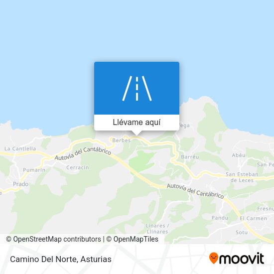 Mapa Camino Del Norte