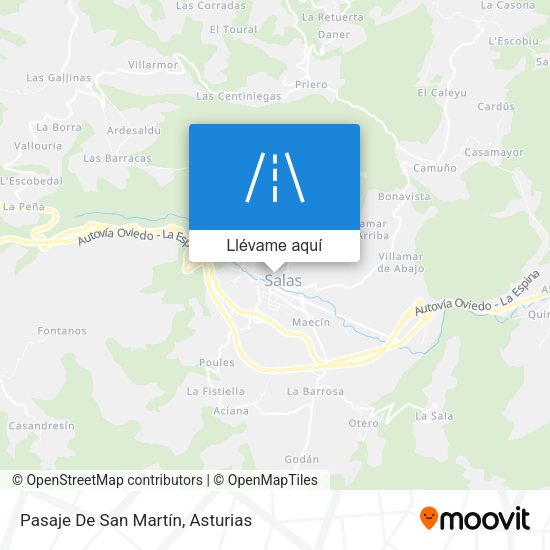Mapa Pasaje De San Martín