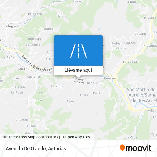 Mapa Avenida De Oviedo