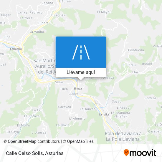 Mapa Calle Celso Solis