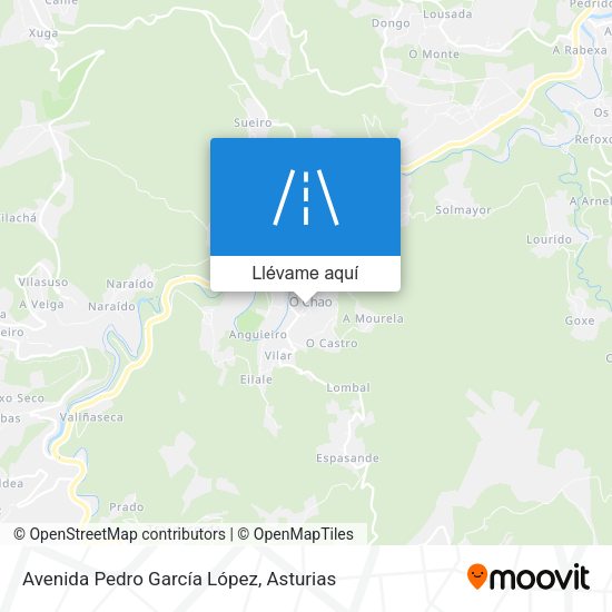 Mapa Avenida Pedro García López