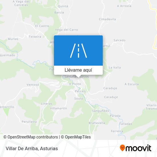 Mapa Villar De Arriba