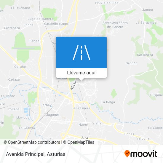 Mapa Avenida Principal