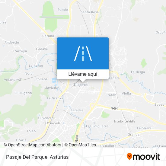 Mapa Pasaje Del Parque