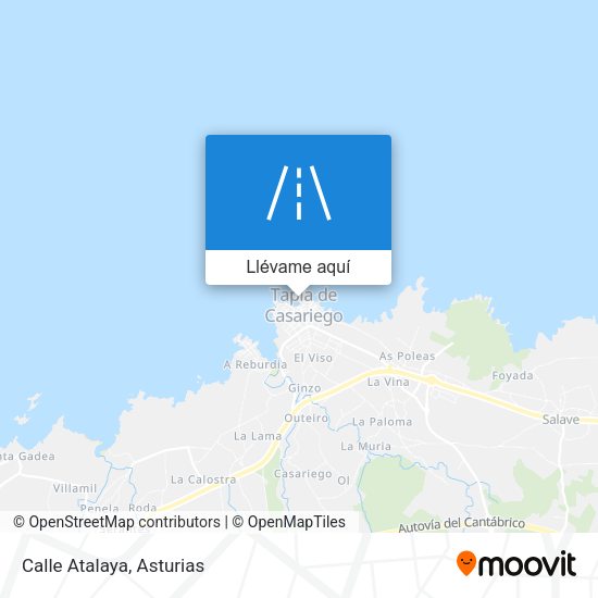 Mapa Calle Atalaya
