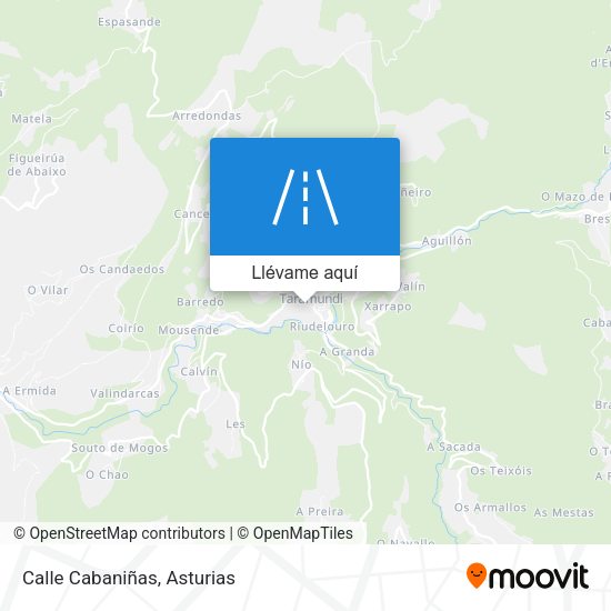 Mapa Calle Cabaniñas