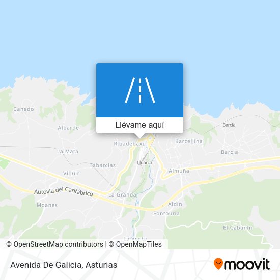 Mapa Avenida De Galicia