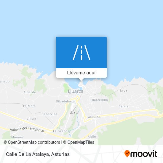 Mapa Calle De La Atalaya