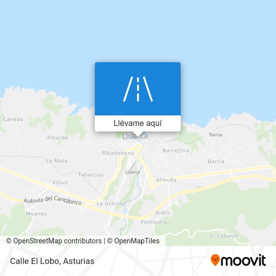 Mapa Calle El Lobo
