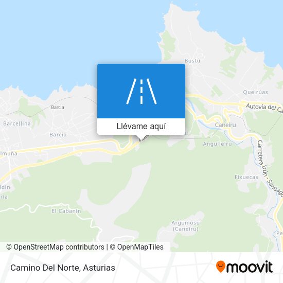 Mapa Camino Del Norte
