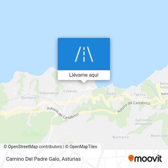 Mapa Camino Del Padre Galo