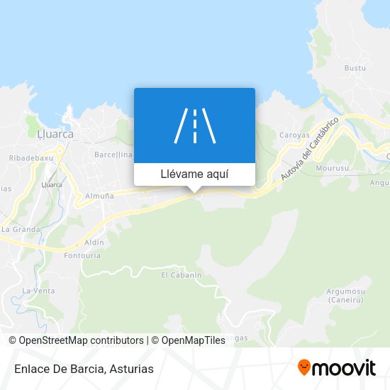 Mapa Enlace De Barcia