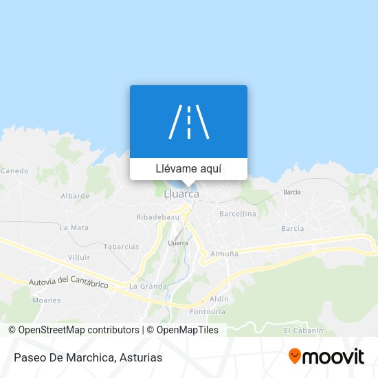 Mapa Paseo De Marchica
