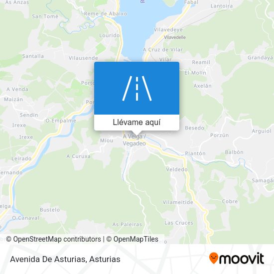 Mapa Avenida De Asturias