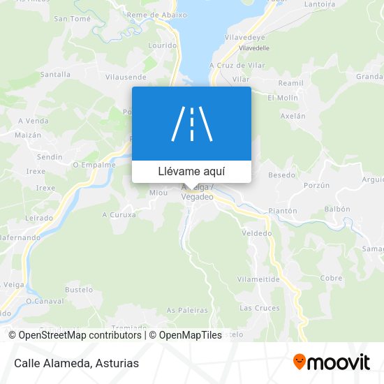 Mapa Calle Alameda