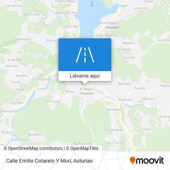 Mapa Calle Emilio Cotarelo Y Mori