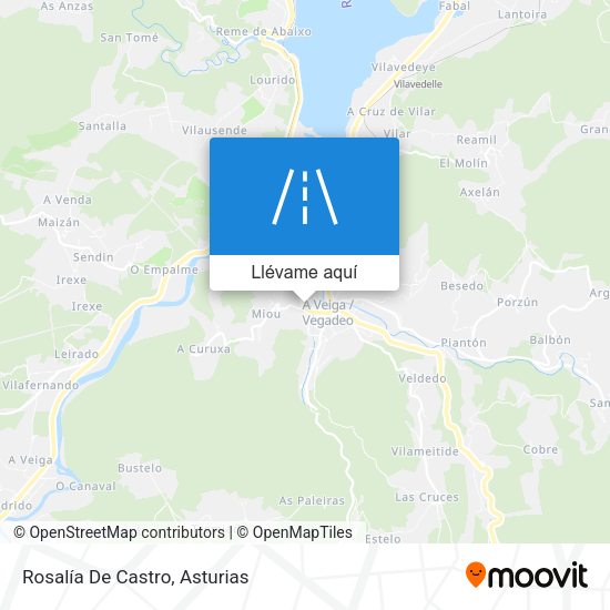 Mapa Rosalía De Castro