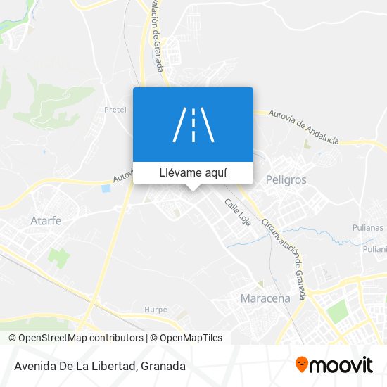 Mapa Avenida De La Libertad