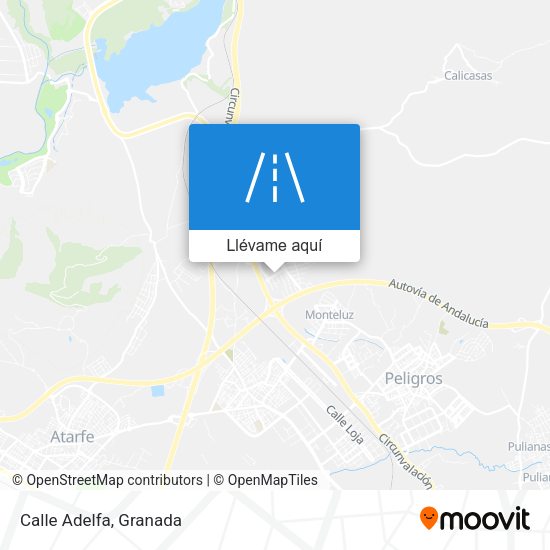 Mapa Calle Adelfa