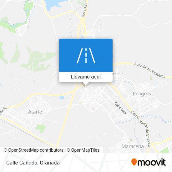 Mapa Calle Cañada