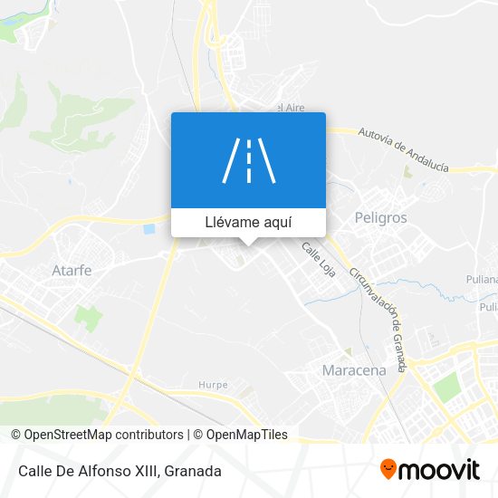 Mapa Calle De Alfonso XIII