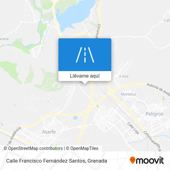 Mapa Calle Francisco Fernández Santos