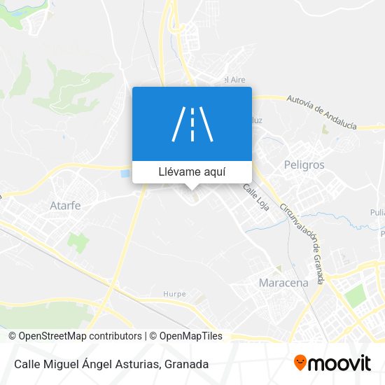 Mapa Calle Miguel Ángel Asturias