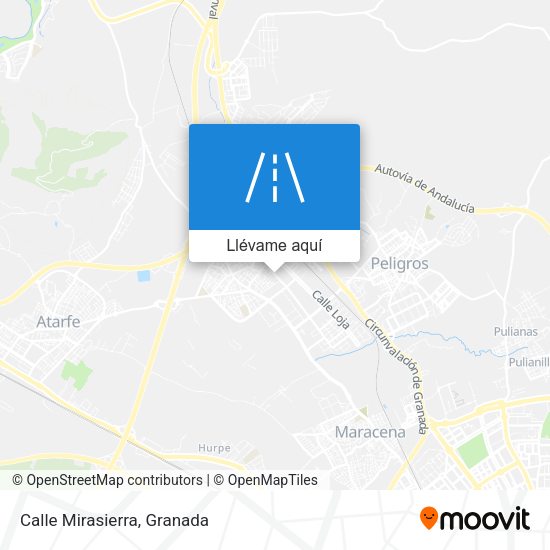 Mapa Calle Mirasierra