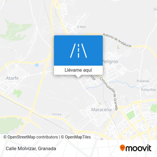 Mapa Calle Molvízar