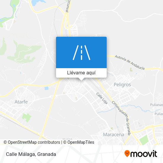 Mapa Calle Málaga
