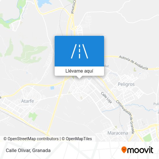 Mapa Calle Olivar