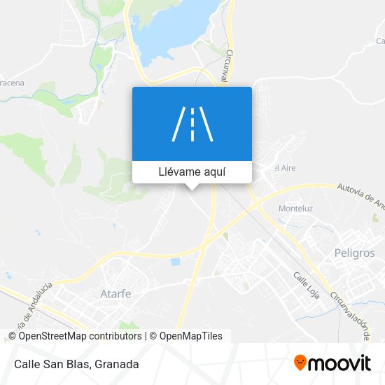 Mapa Calle San Blas