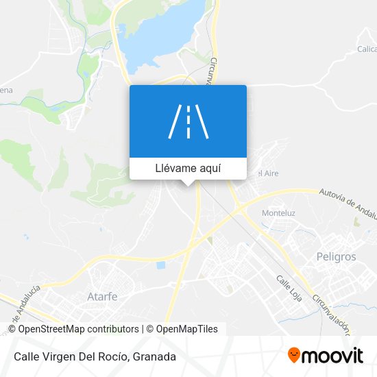 Mapa Calle Virgen Del Rocío