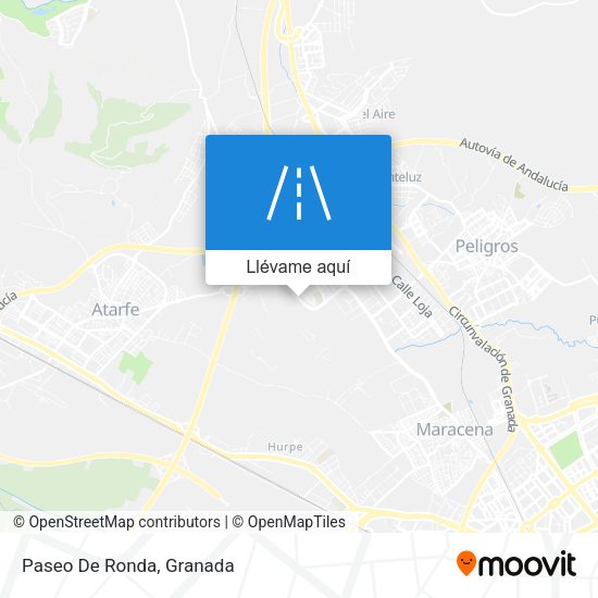 Mapa Paseo De Ronda
