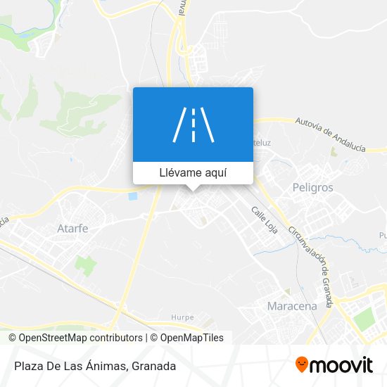 Mapa Plaza De Las Ánimas