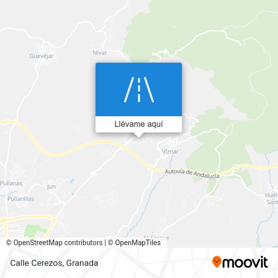 Mapa Calle Cerezos