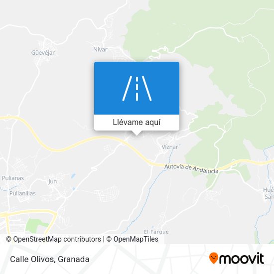 Mapa Calle Olivos