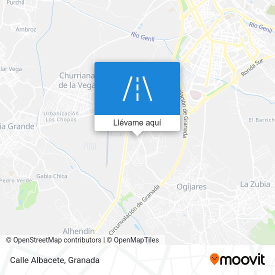 Mapa Calle Albacete