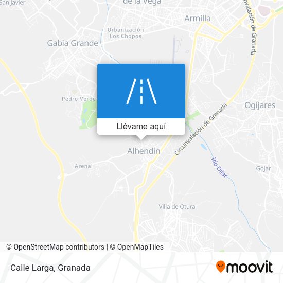 Mapa Calle Larga