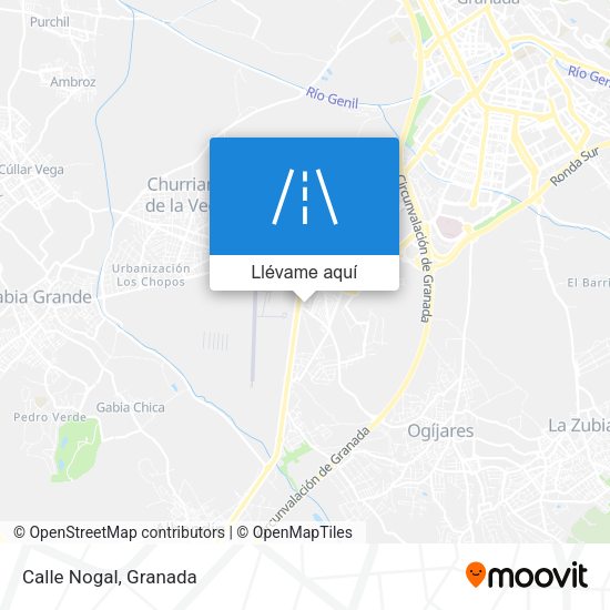 Mapa Calle Nogal