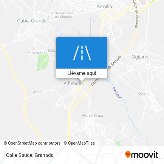 Mapa Calle Sauce