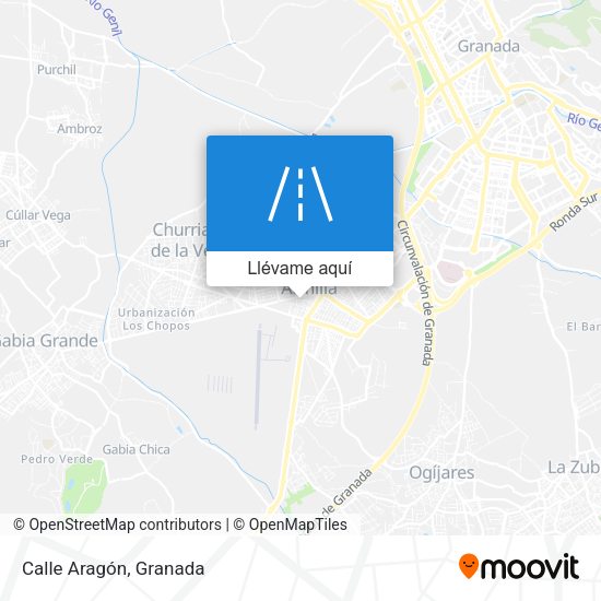 Mapa Calle Aragón